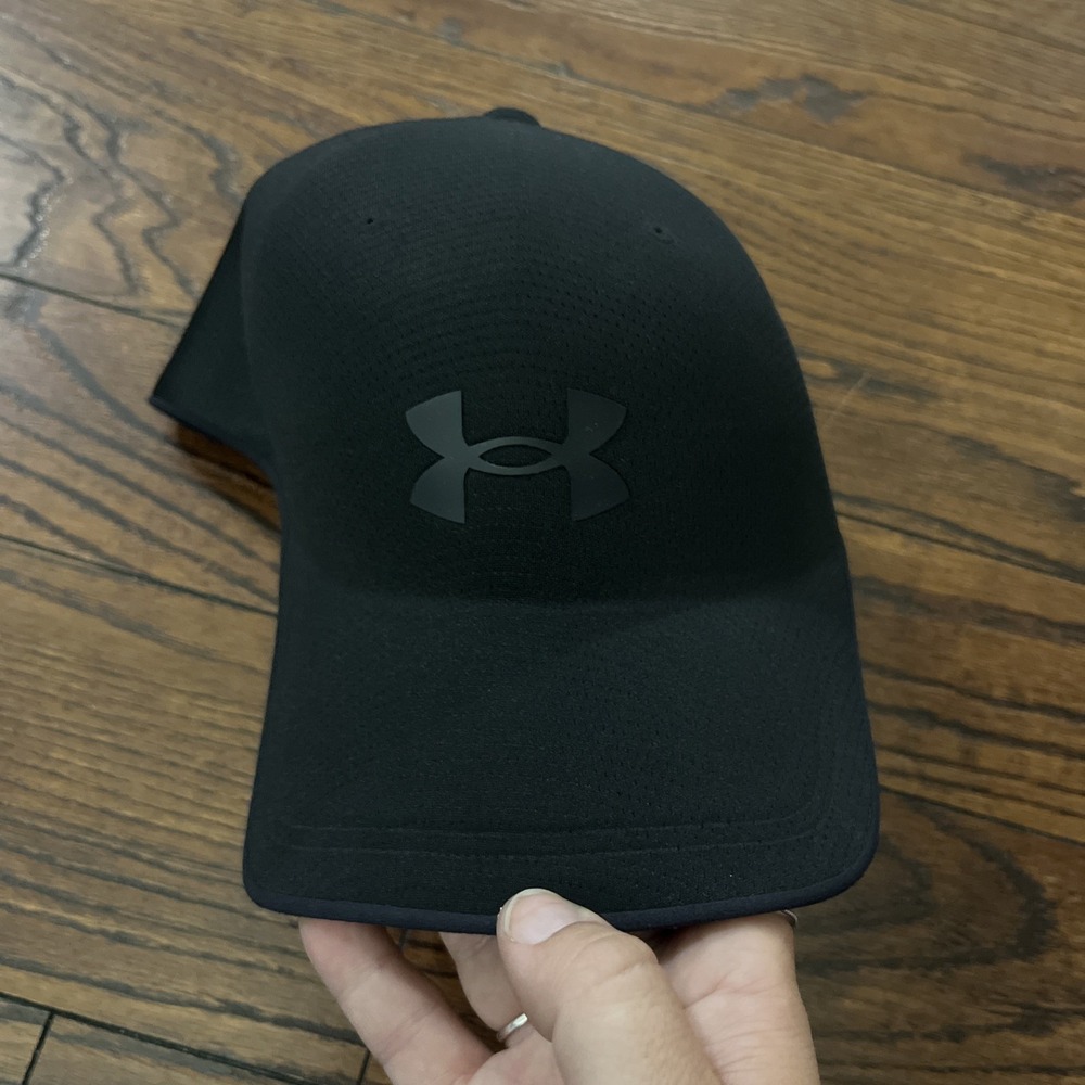 Under Armour StealthForm Uncrushable Unisex Hat Lightweight Performance M/L Blk - Picture 5 of 7